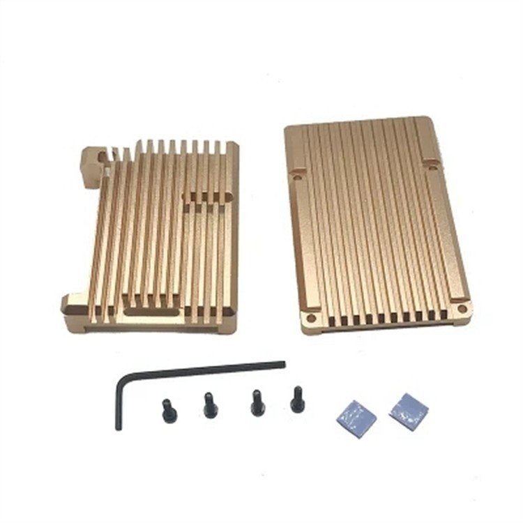 Caja del kit Raspberry Pi 4 con ventilador y disipador de calor